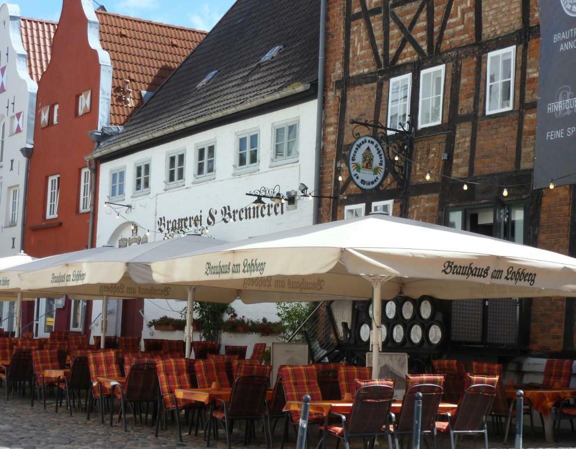 Pension Am Burgwall Wismar Luaran gambar